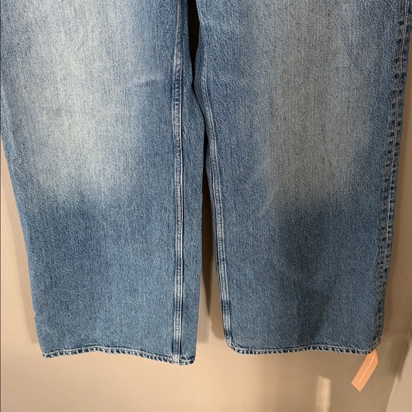 Reformation Cary High Rise Slouchy Wide Leg Jeans Size 31 - Picture 5 of 10